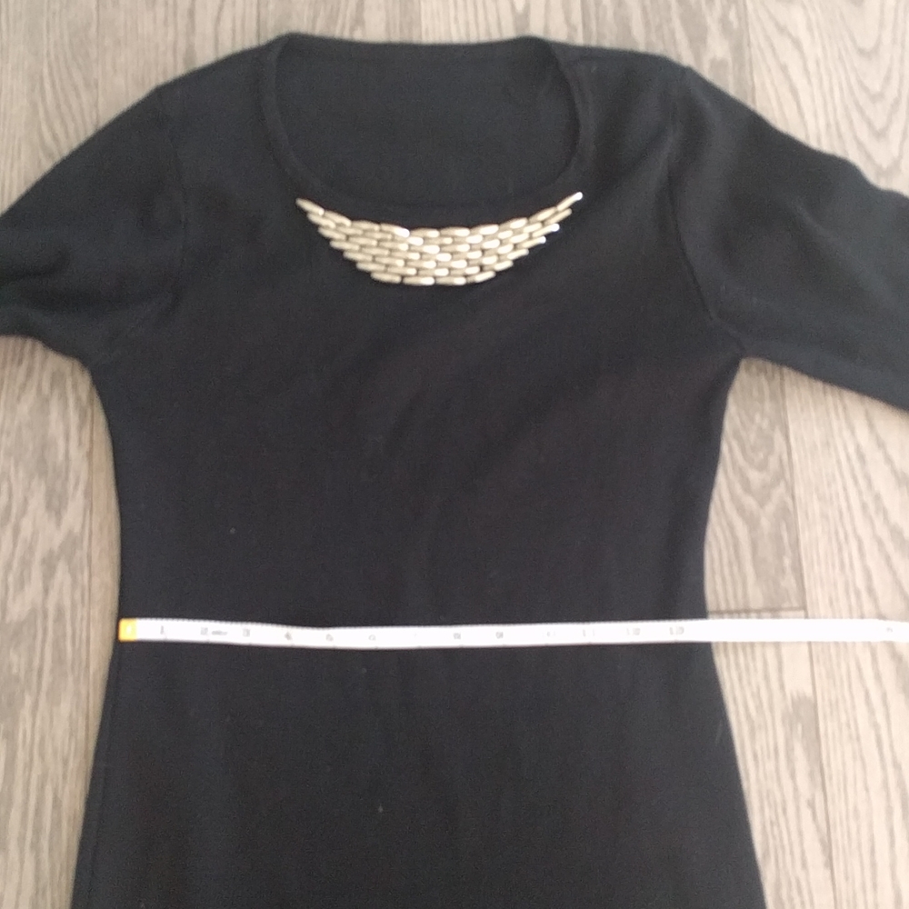 Beautiful black knitting dress 🍀🍀👗 - Picture 7 of 8